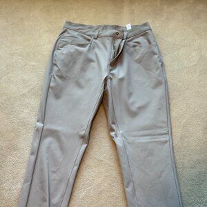 State & Liberty Athletic Fit Stretch Tech Chino - Light Grey 33x30